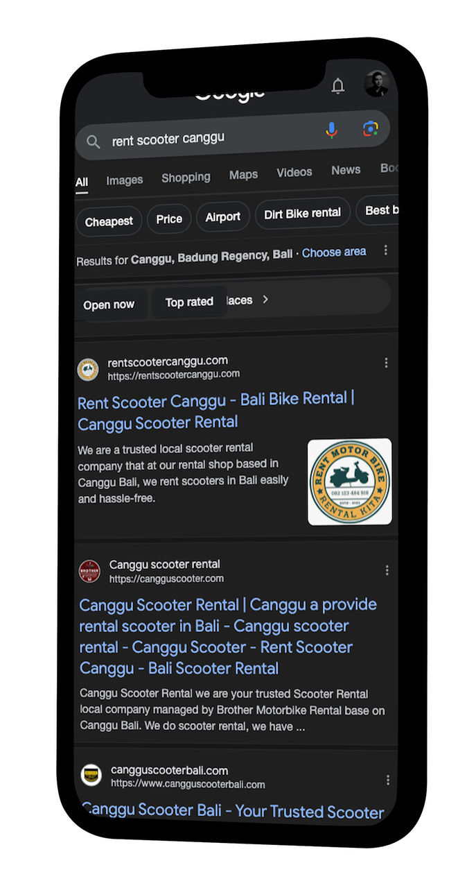 Jasa Seo Bali lengkap dengan copywriting, keyword dan backlink builder
