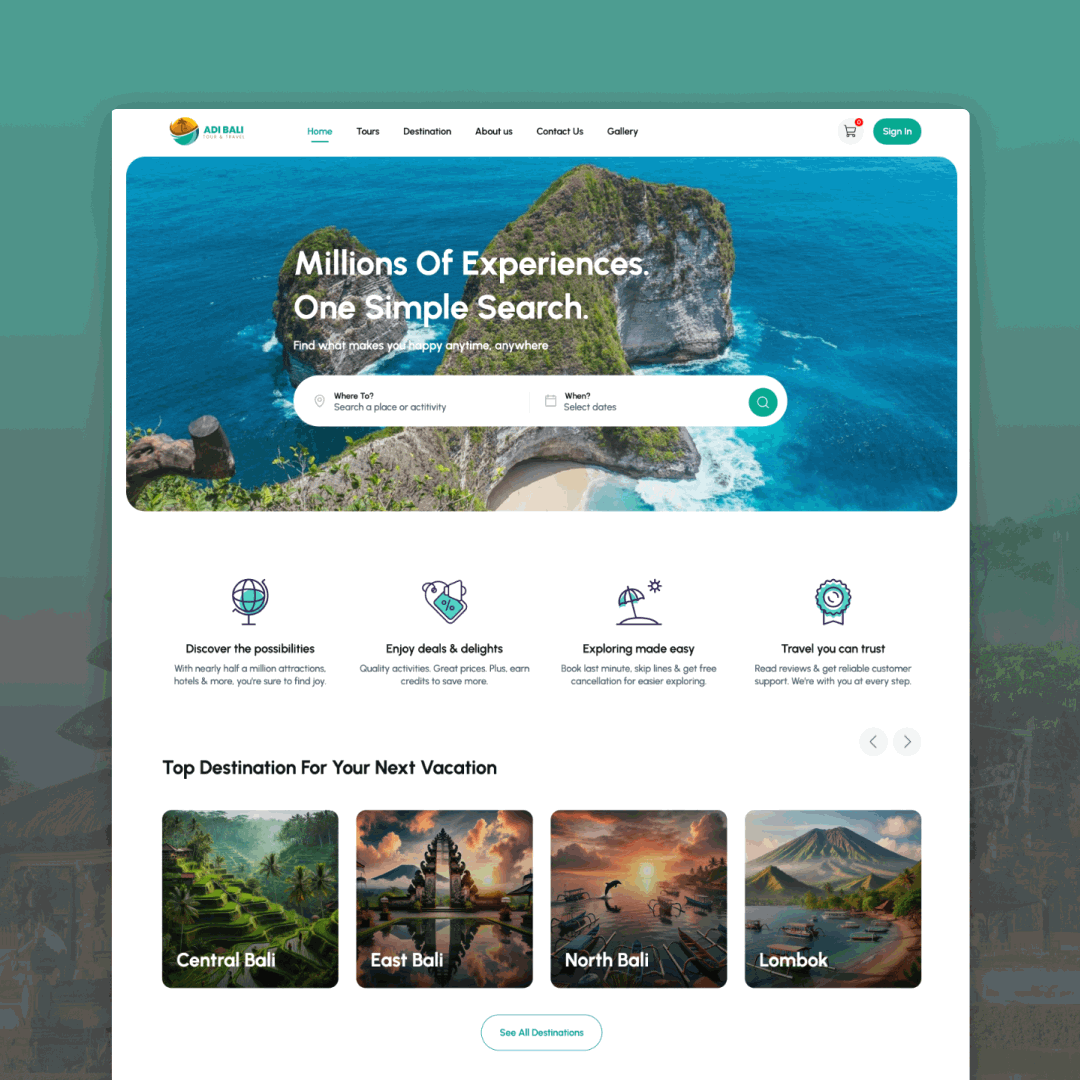 Adi Bali Tour