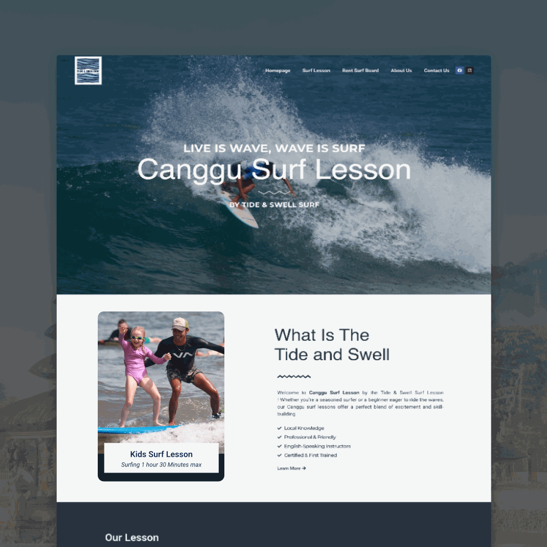 Canggu Surf Lesson