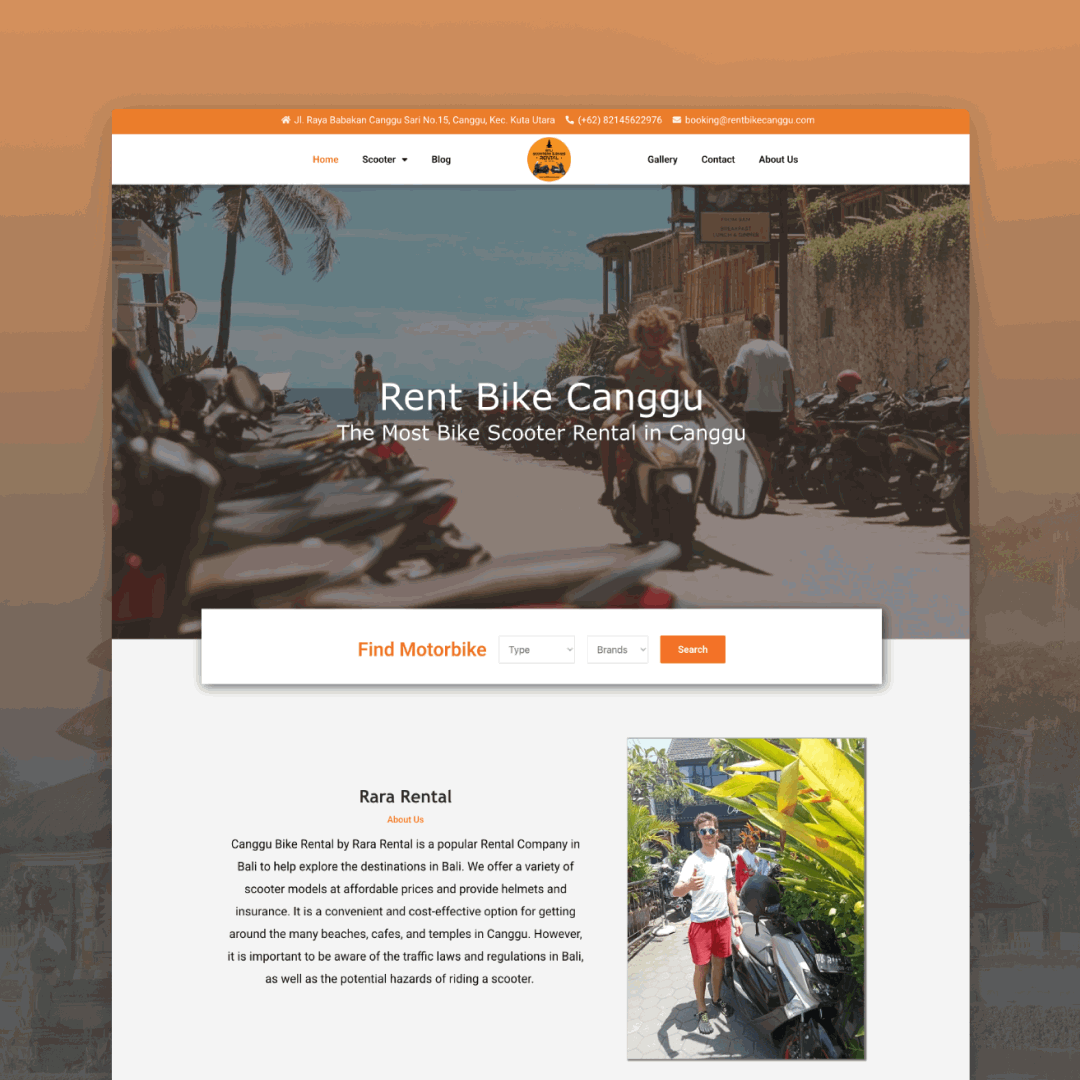 Rent Bike Canggu