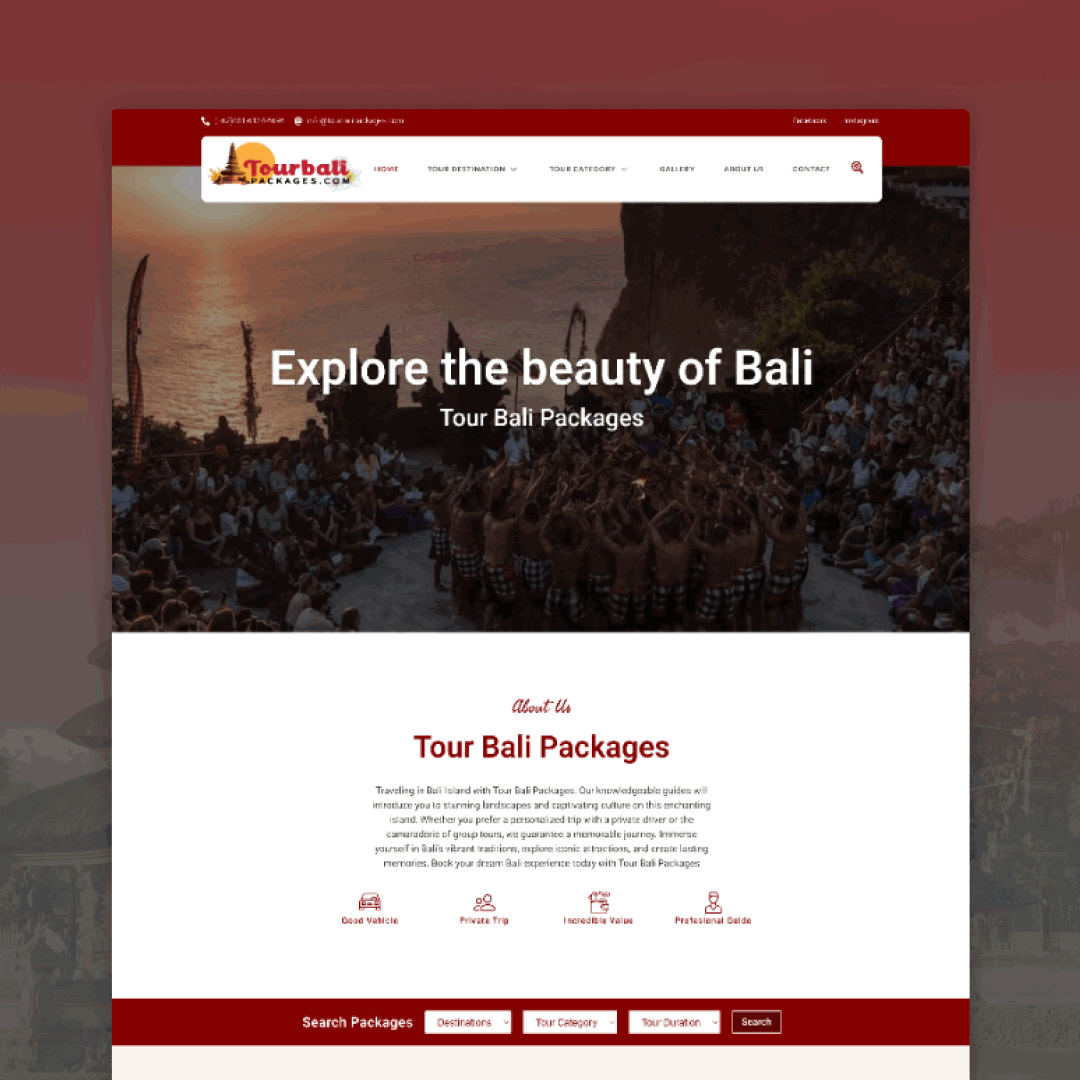 Tour Bali Packages